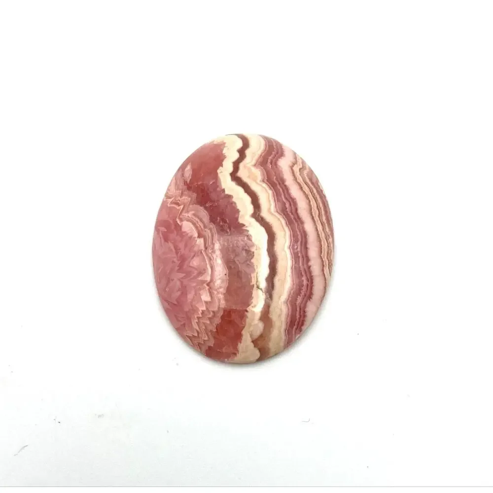 Rhodochrosite Cabochon Oval Natural Calibrated 30 x 22mm Excellent Quality